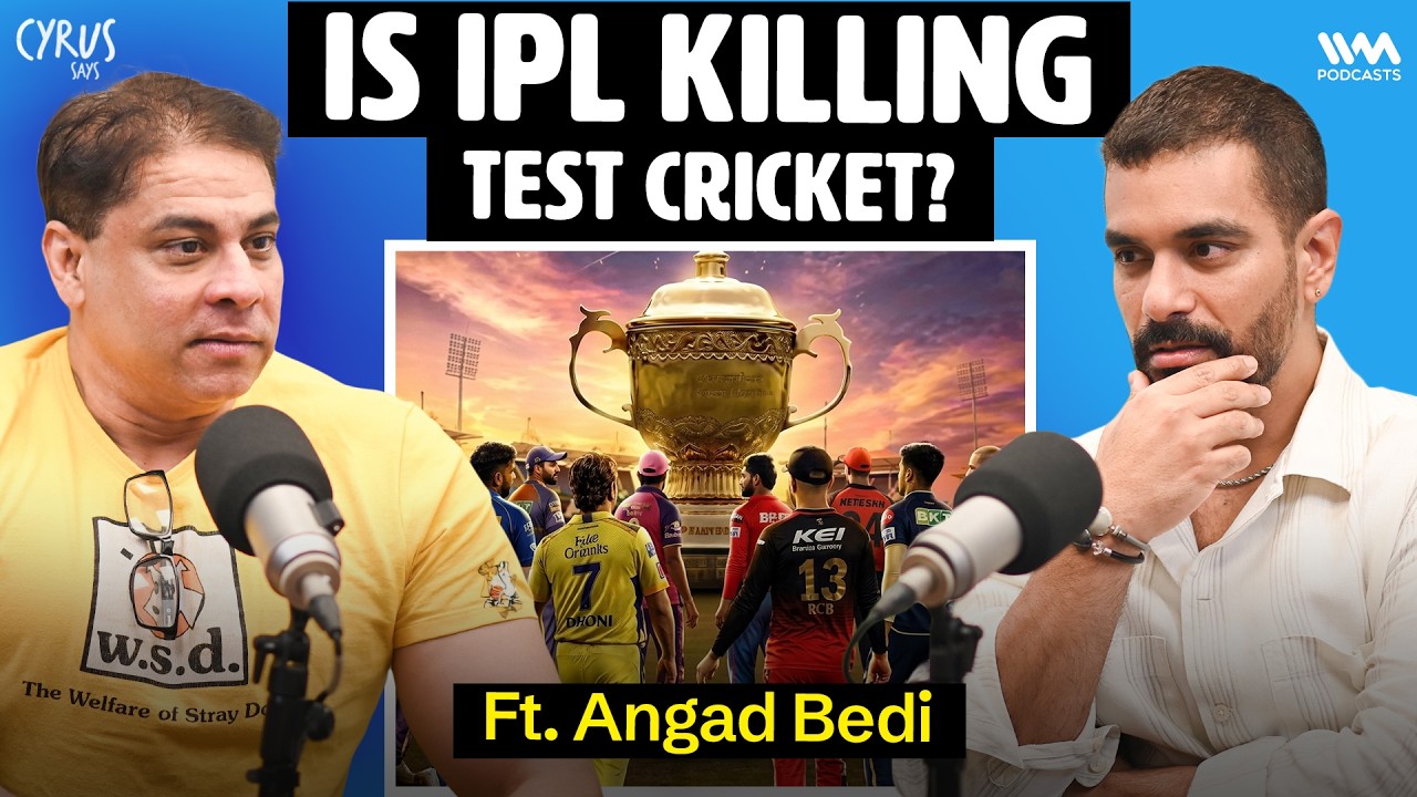 Angad Bedi on How T20 Is Changing Test Cricket Forever! | Cyrus Says
