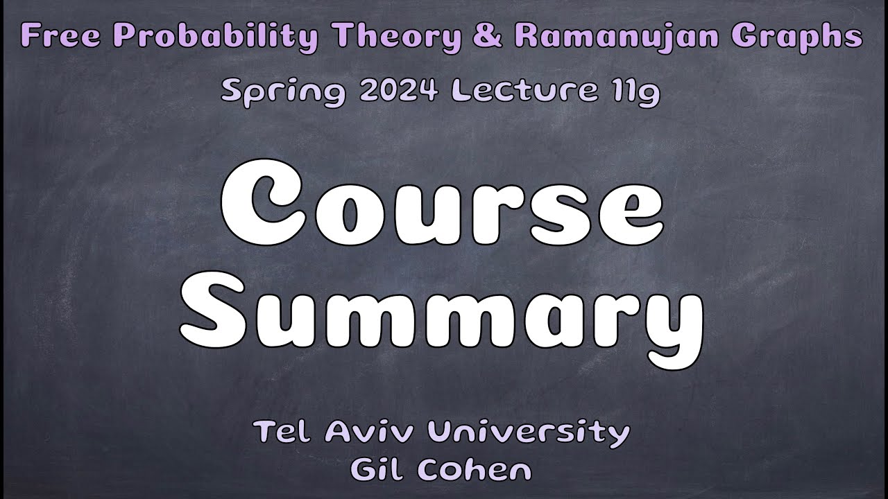 FPT Lecture 11g - course summary