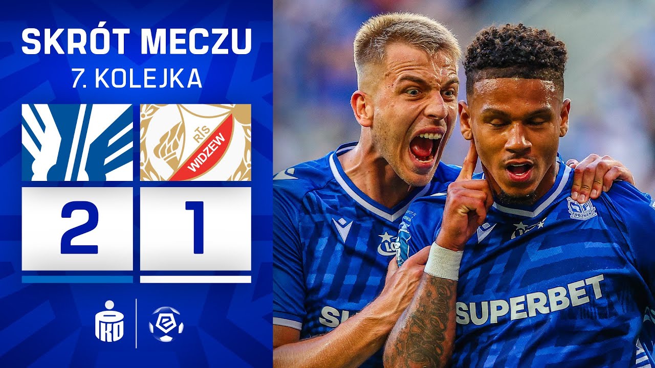 Lech - Widzew | SKRÓT | Fiabema bohaterem mistrza. Czekał na to 33 mecze! | Ekstraklasa 2025/26