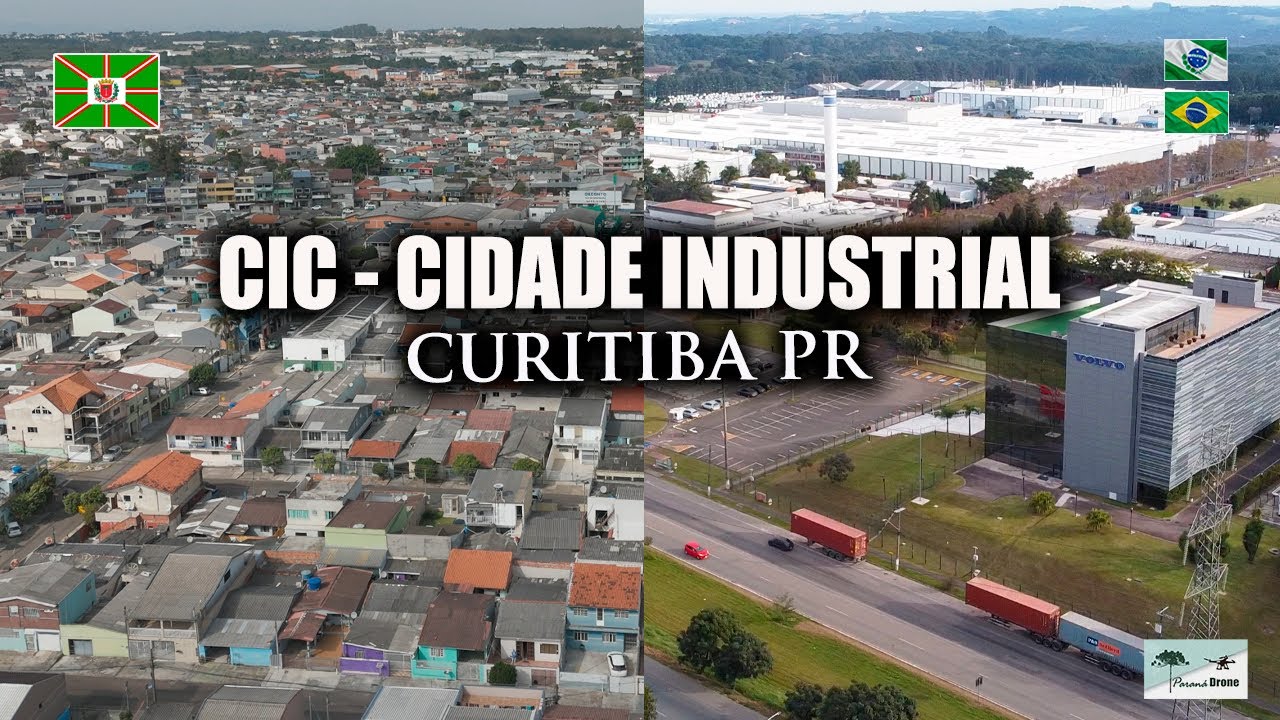 Conheça o MAIOR BAIRRO de CURITIBA | CIC - CIDADE INDUSTRIAL de CURITIBA