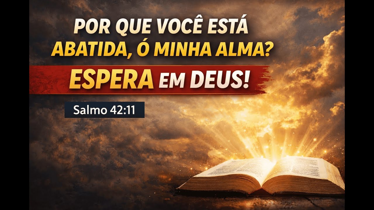 Se Você Está Desanimado, Ouça Essa Palavra | Salmo 42:11