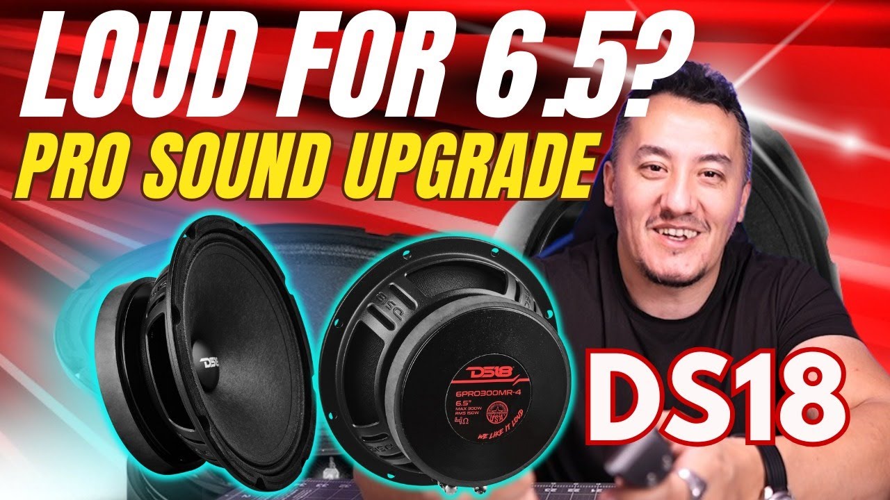 Обзор акустической системы DS18 6PRO | Невероятно громкий тест 6,5-дюймовых профессиональных ауди...