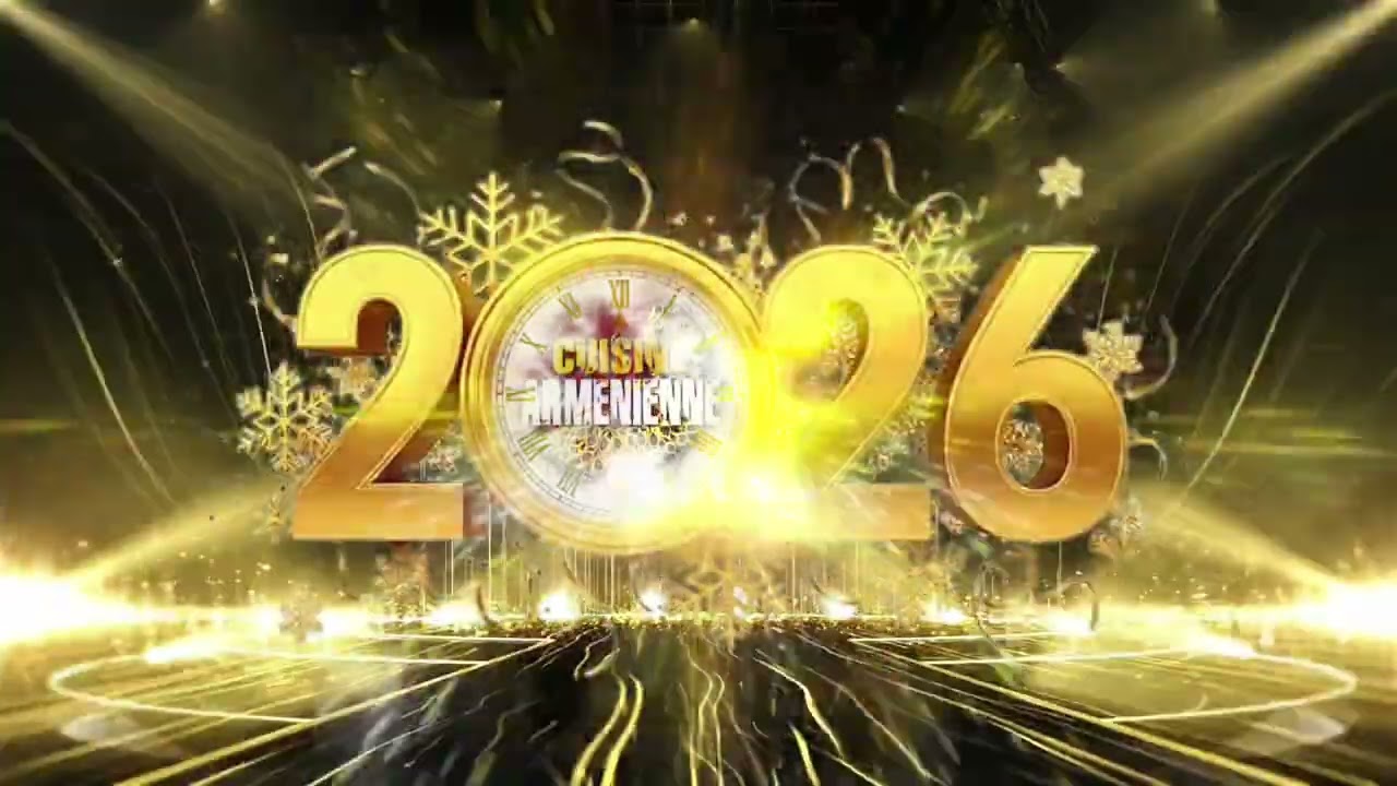 Bonne année 2026 ! Շնորհավոր Նոր Տարի !