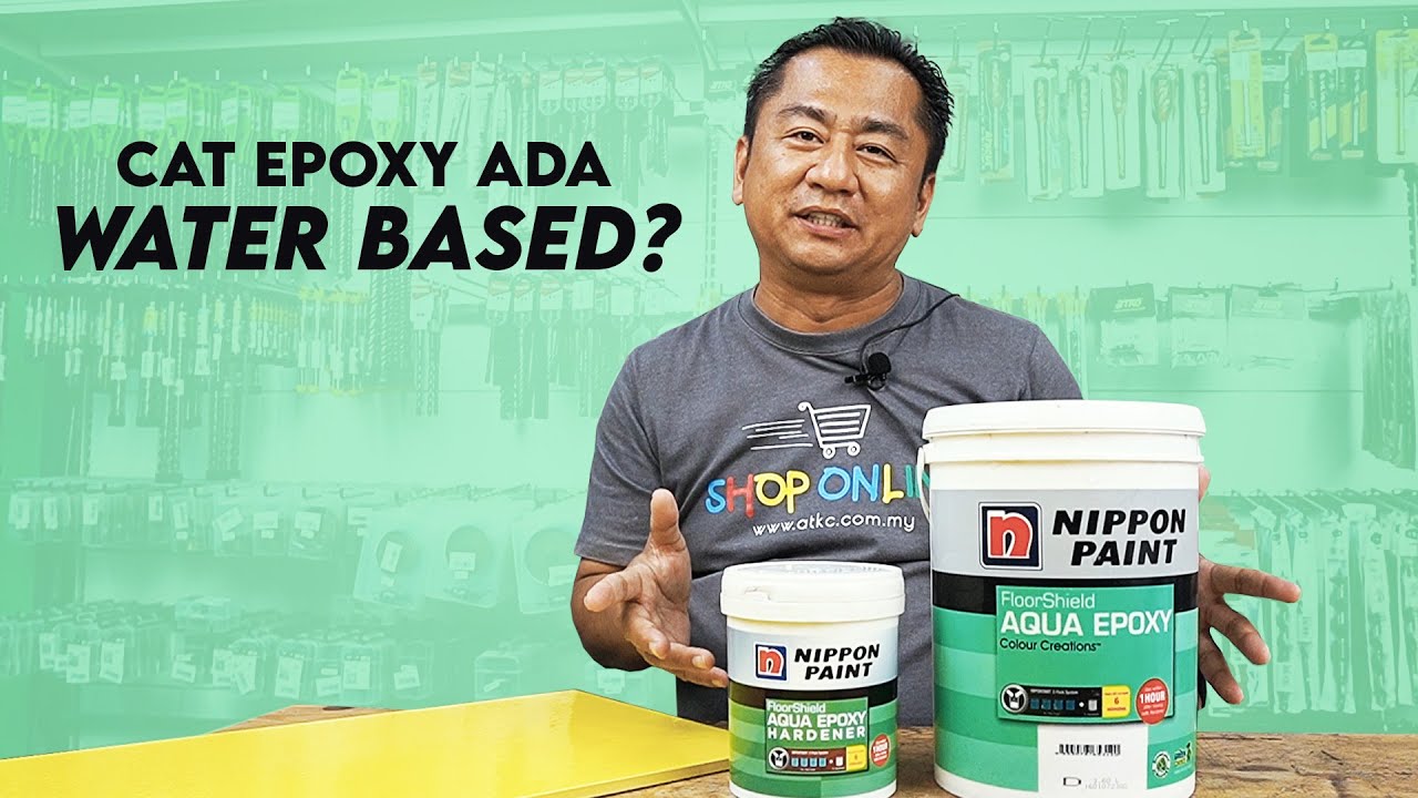 Product Review | Nippon Paint Floor Shield Aqua Epoxy | Water Based Epoxy Paint | Bahasa Malaysia