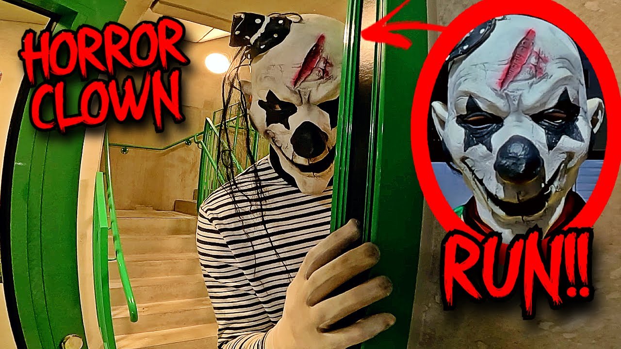 HORROR CLOWN ATTACK AT MIDNIGHT PART 2 (HORROR ESCAPE)