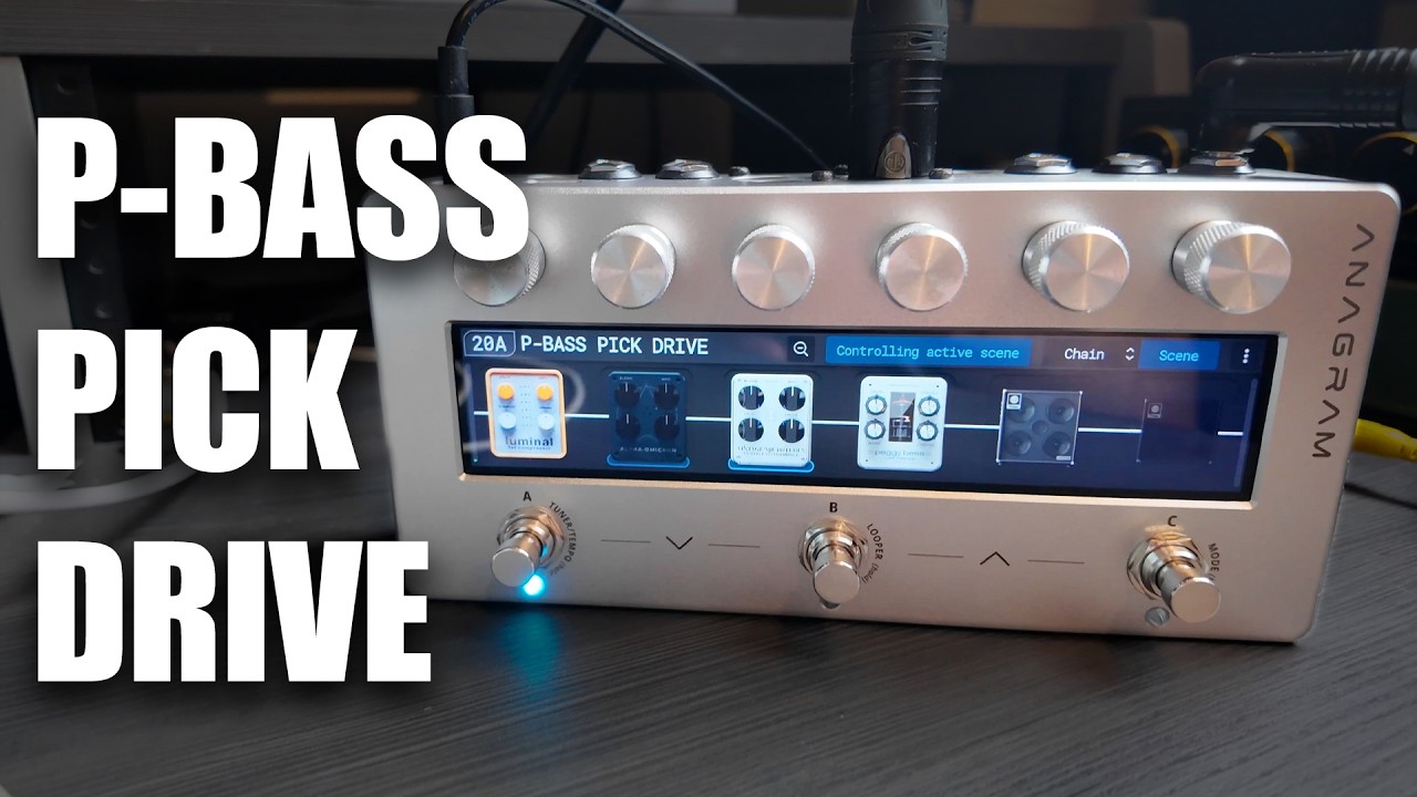 P-Bass Pick Drive (Darkglass Anagram Preset)