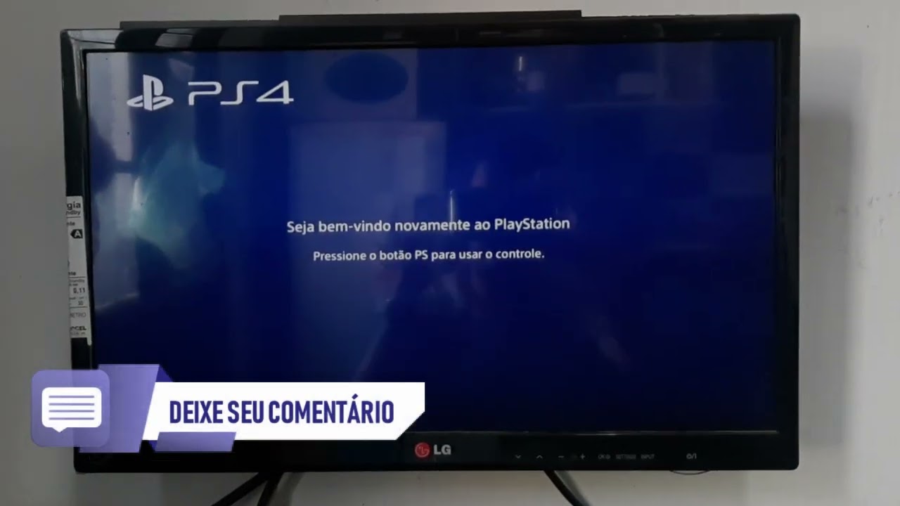 PS4 SLIM NÃO LIGA (RESOLVIDO)