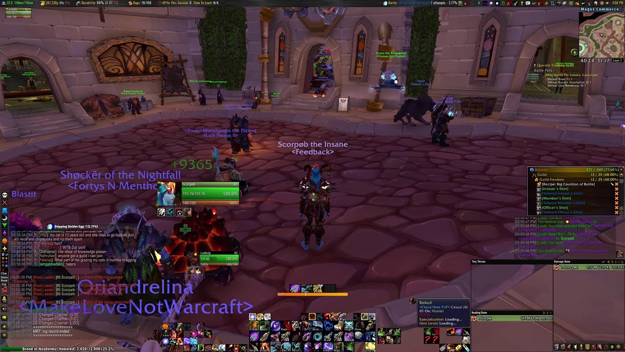 trying ulduar and naxx 25 solo, sunwell, lady vashj, sartharian 3D - [mop pre-patch]
