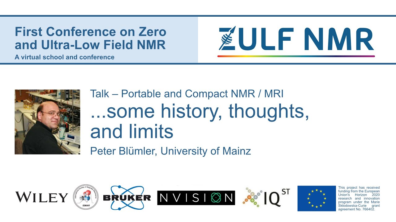 ZULF2020 | Peter Bl&uuml;mler | Portable and Compact NMR/MRI