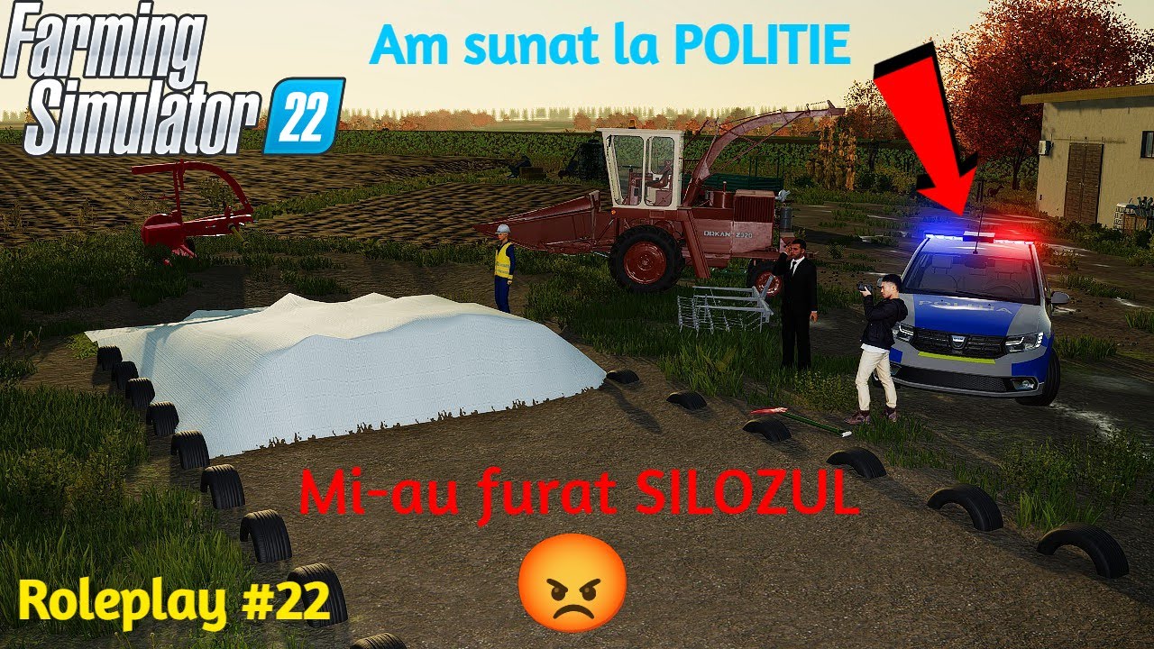 #fs22 Roleplay Romania #2k | Mi-au furat SILOZUL !! |  Ferma Lu'Bunicu #22 #farmingsimulator22