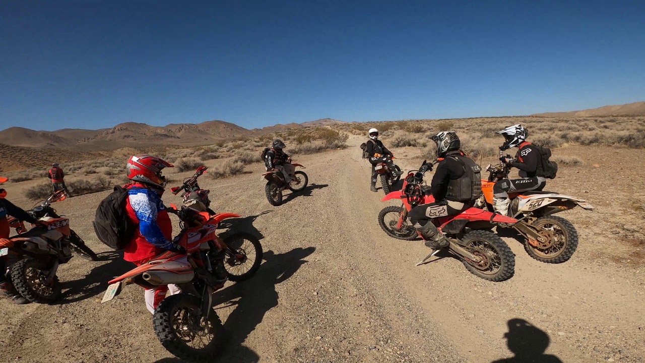 Ridgecrest Broken enduro ride.