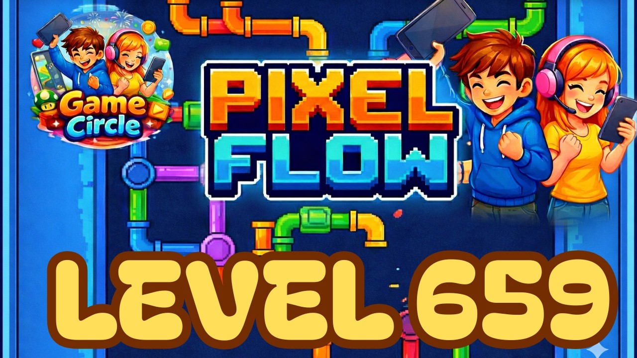 Pixel flow©  - Level 659 - solution