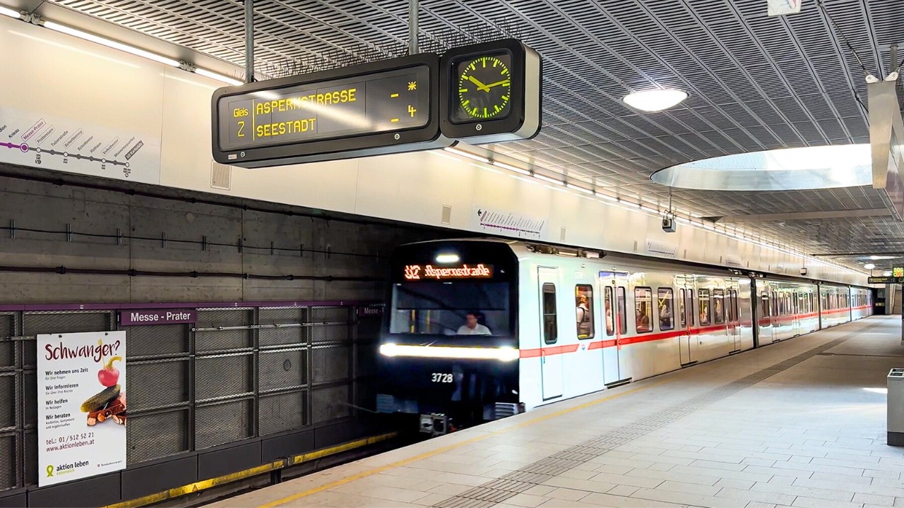 Система метро в Вене, Австрия 🇦🇹 | U-Bahn Wien | 2025