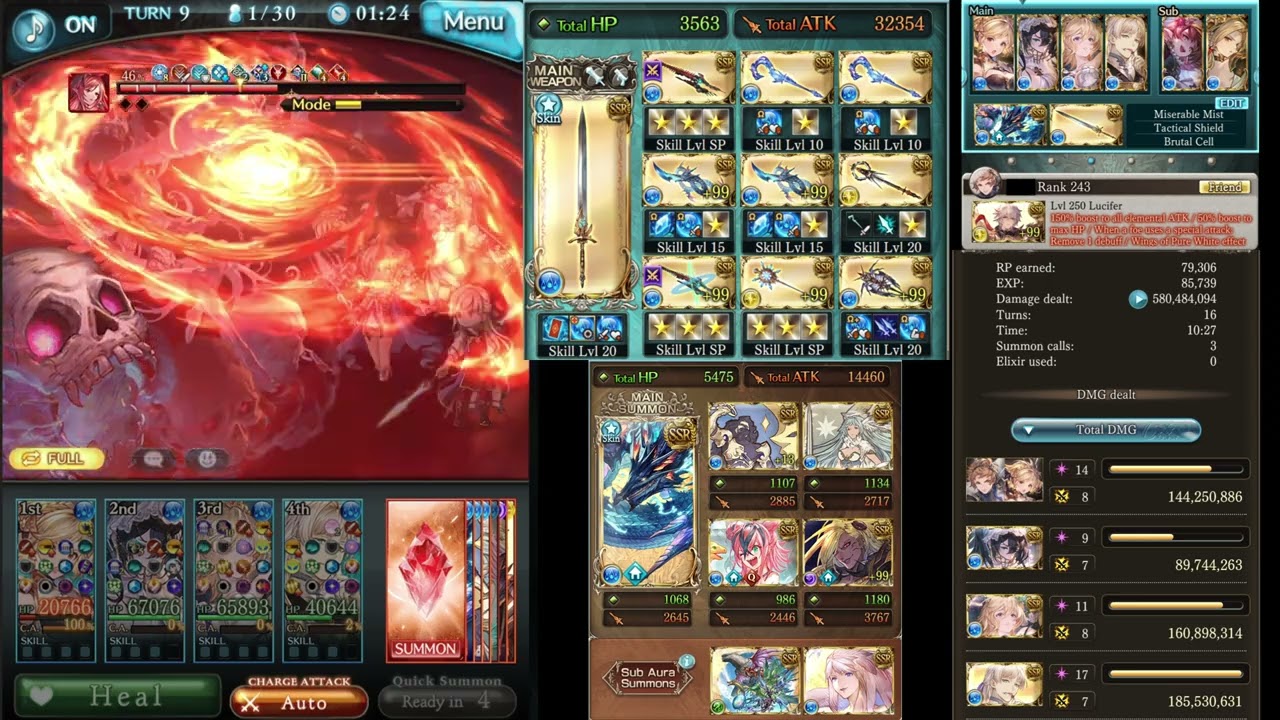 [Granblue Fantasy] Water NM200 Full Auto Featuring V. Cassius (Magna 3 Grid)