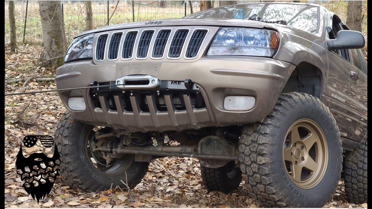 Незаменимая вещь! Передний бампер IRO для лебёдки на Jeep Grand Cherokee WJ