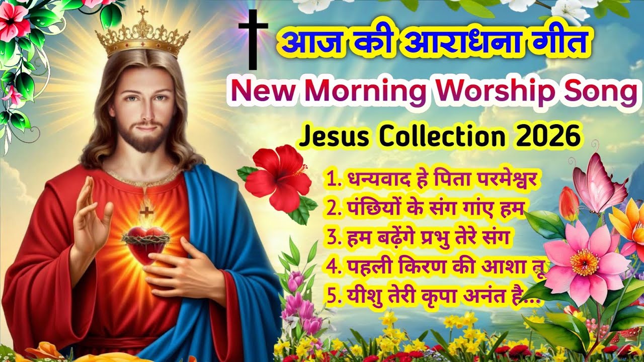 New Christian Morning Worship 2026🌄| क्रिश्चियन आराधना नॉनस्टॉप | Best Praise & Worship Song |#jesus