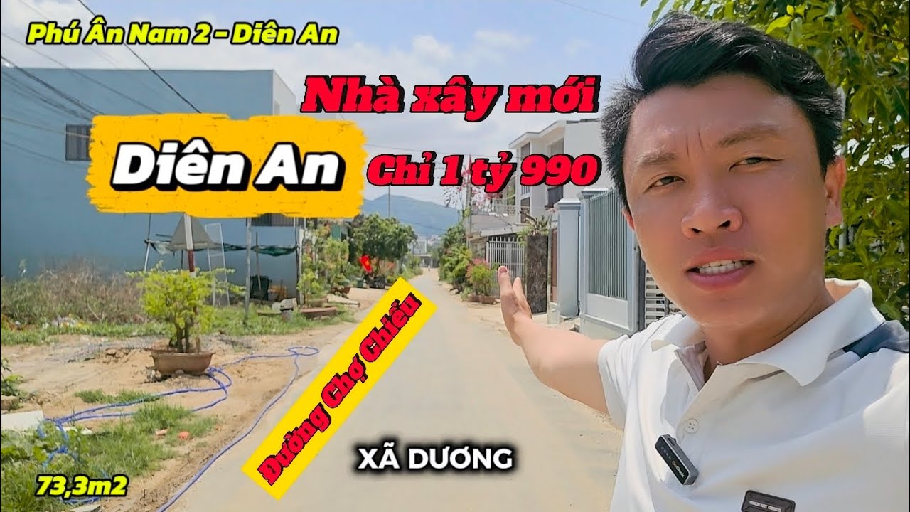 Nhà Phú Ân Nam 2, Diên An chỉ 1,990 tỷ ( chỉ 1 căn duy nhất dưới 2ty khu này ) Nhanh tay AC ơi !