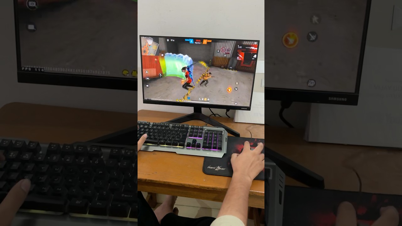 How I Play Free Fire in Gaming Pc😱🖥️