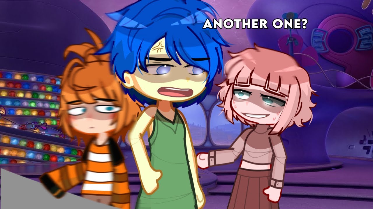 Joy & Anxiety meets NEW emotion… ⁉️😨 // inside out 2 skit // gacha life 2