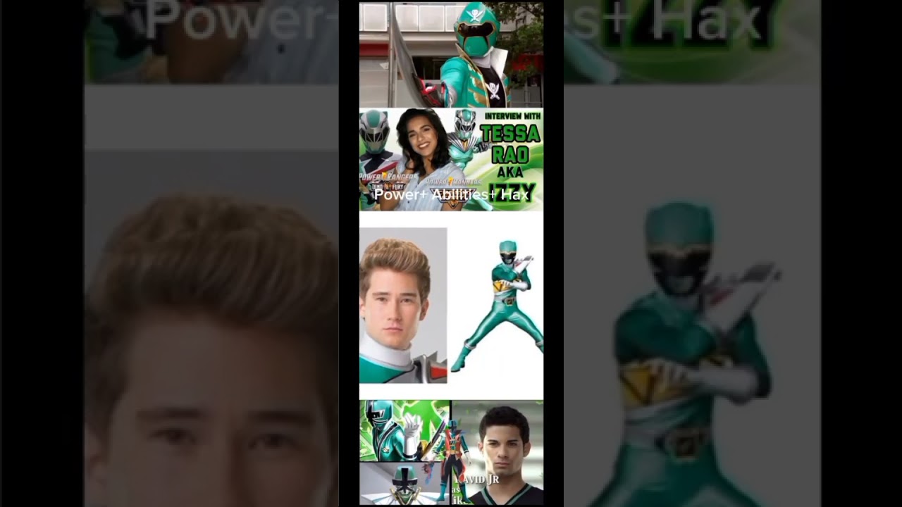 Jake Holling vs Izzy Garcia vs Riley Griffin vs Mike Fernandez#powerrangers#haimsaban#hasbro