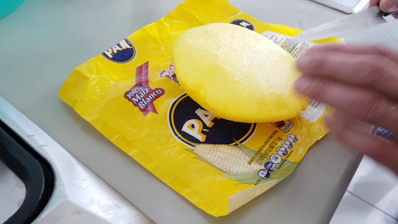Como hacer Arepa de Huevo