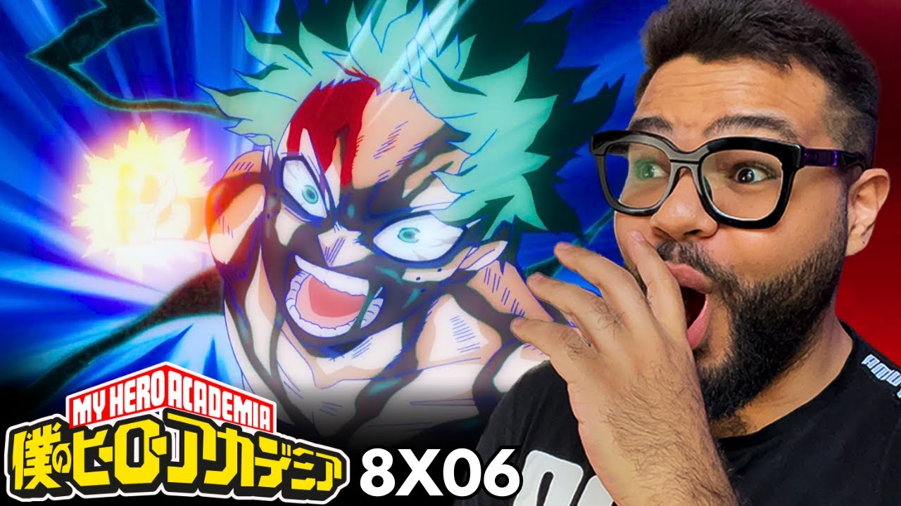 DEKU TRANSFERIU O ONE FOR ALL? BOKU NO HERO Temporada 8 Episódio 6 REACT My Hero Academia