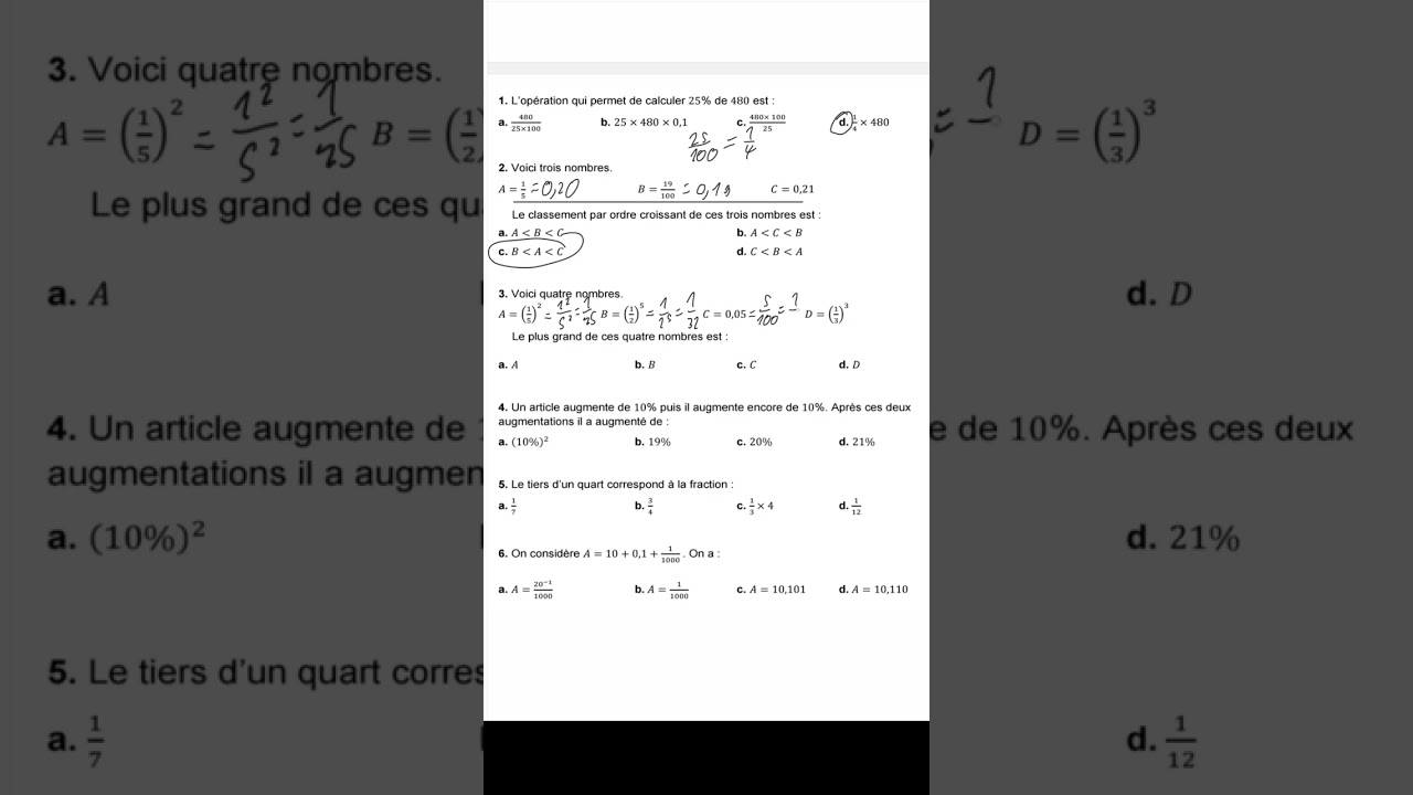 CORRECTION SUJET 0 MATHS SPECIFIQUE AUTOMATISME 1