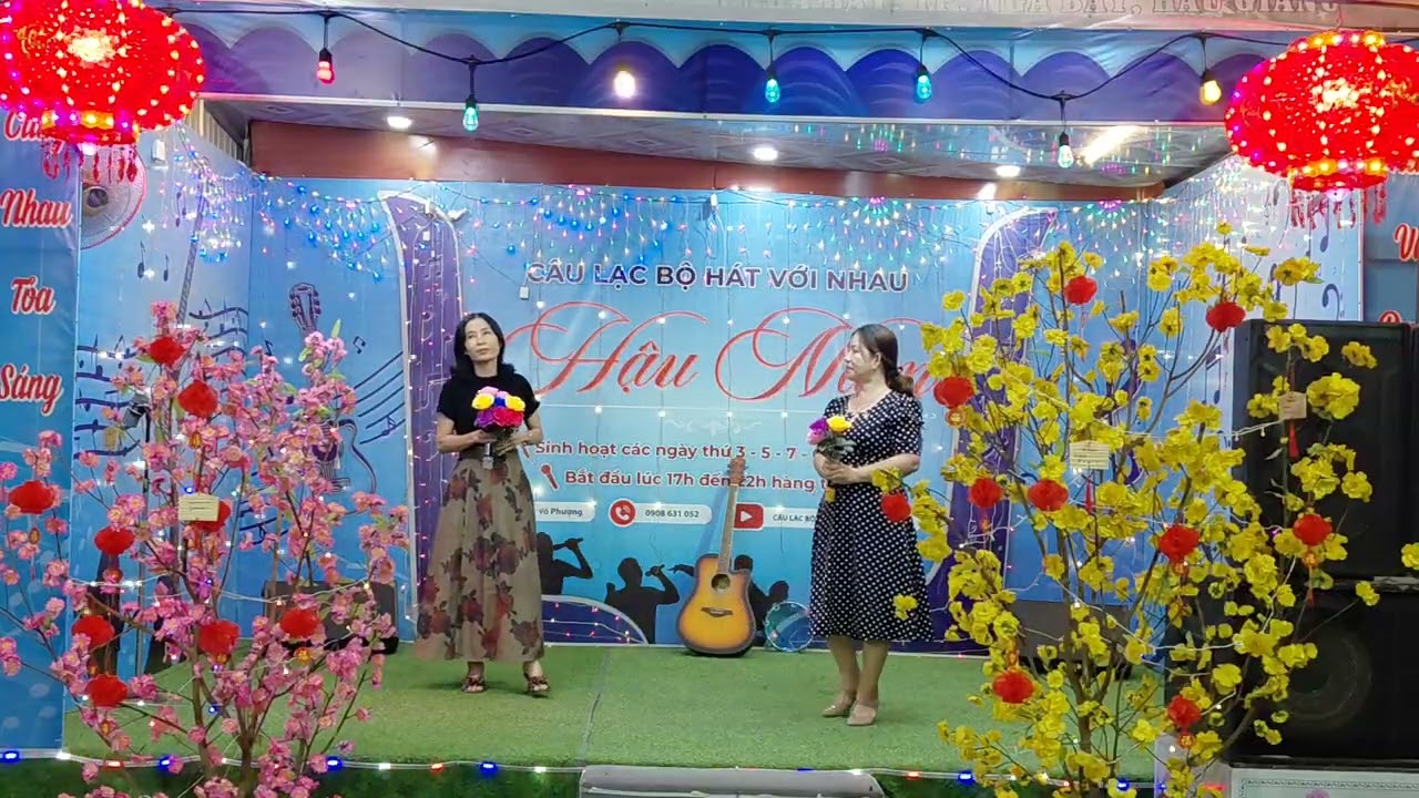 TB: CHỊ NGỌC - CHỊ TÂM  ☆ CK: BÀI CA KỶ NIỆM . CLB HÁT VỚI NHAU HẬU NAM(NHƯ PHƯỢNG) T3_T5_T7_CN
