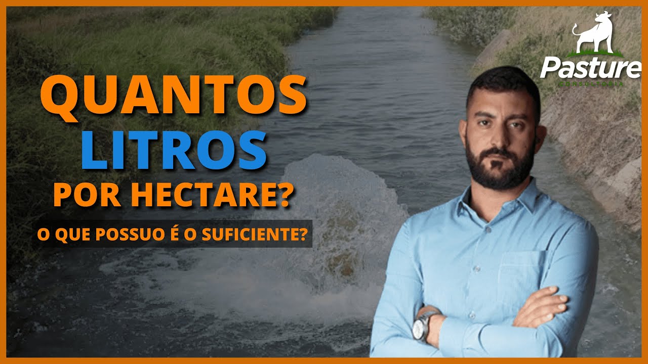 SUA &Aacute;GUA D&Aacute; PARA IRRIGAR? SAIBA QUANTOS LITROS