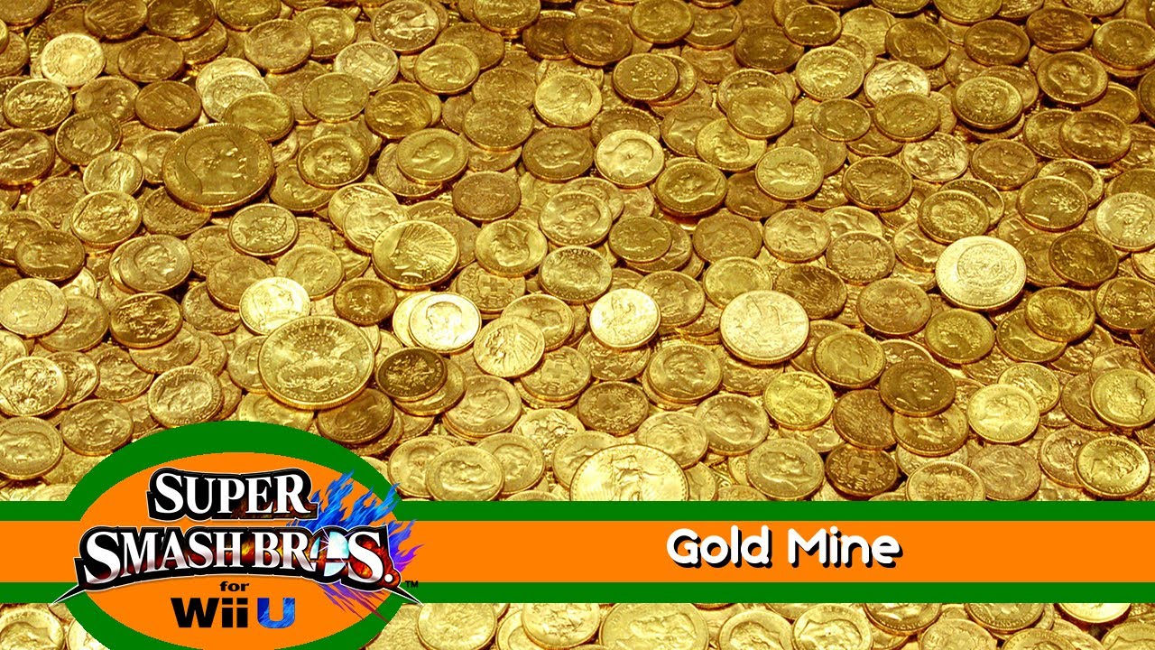 [SSB4-WiiU]Gold Mine