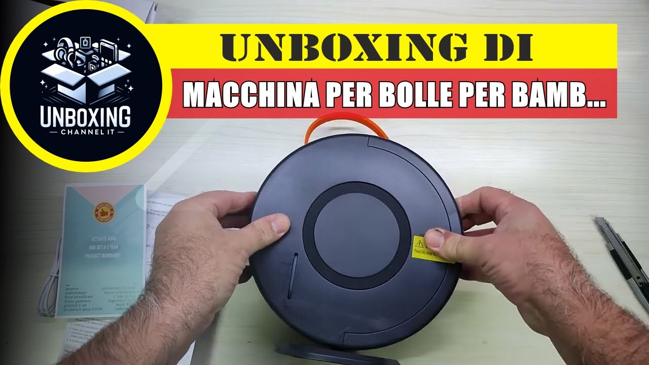 Macchina per Bolle per Bambini Soffiatore di Bolle Automatico
