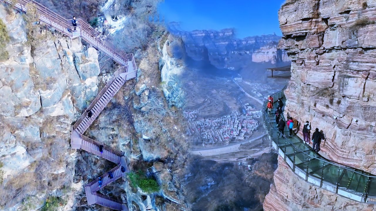 The most dangerous ladder in China | Cliff wonders you won&rsquo;t believe