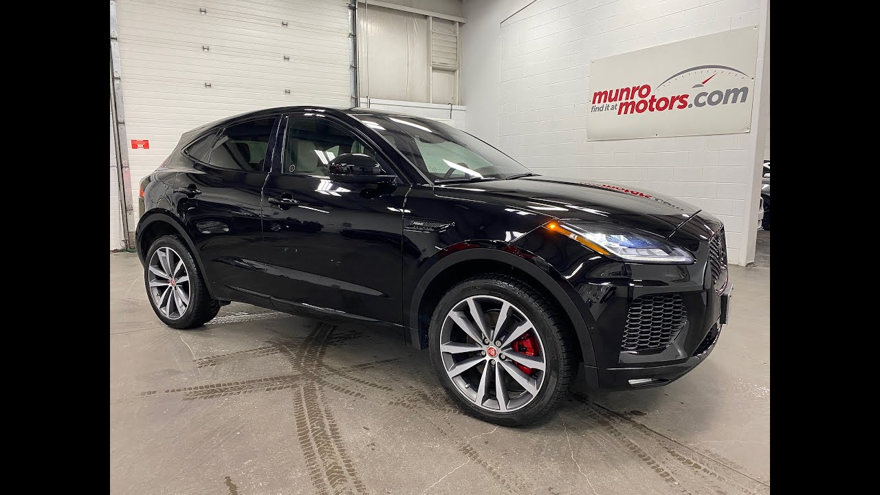 2019 Jaguar SOLD SOLD SOLD E-Pace P300 AWD R-Dynamic HSE with just 13k kms! Munro Motors