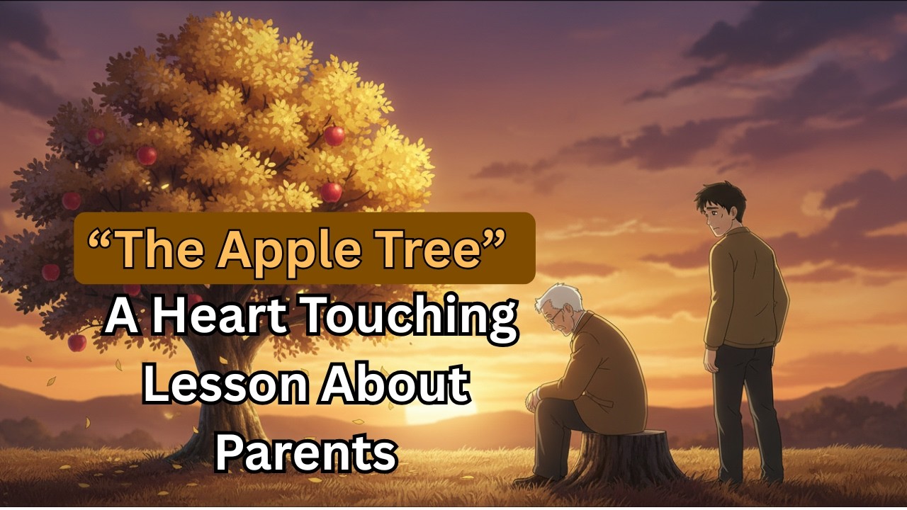 The Apple Tree Story 🍎  A Heart Touching Lesson About Parents | Wordy Tales | Lessonable Tales