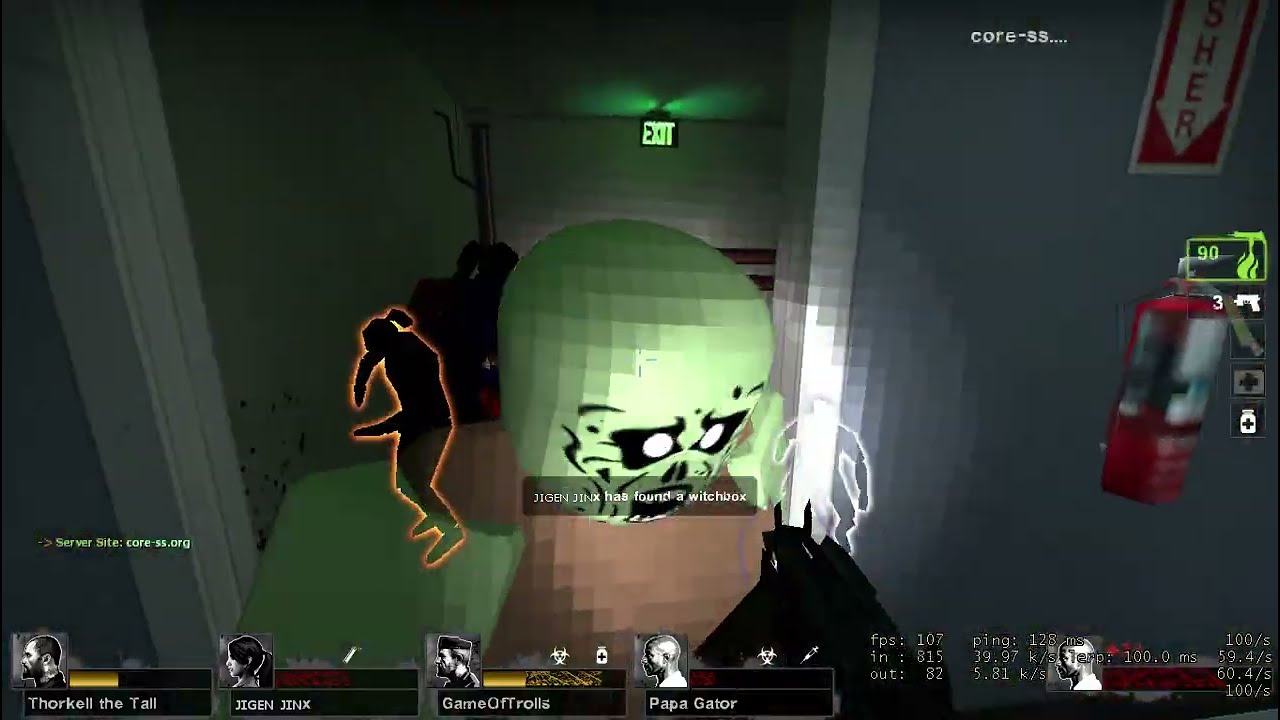 1 Hour Of Left4Dead2 - Gameplay [Roblox Mods Installed]