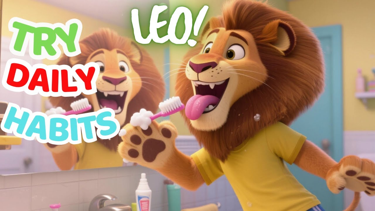 Leo Learns Daily Routines | Morning Story for Kids