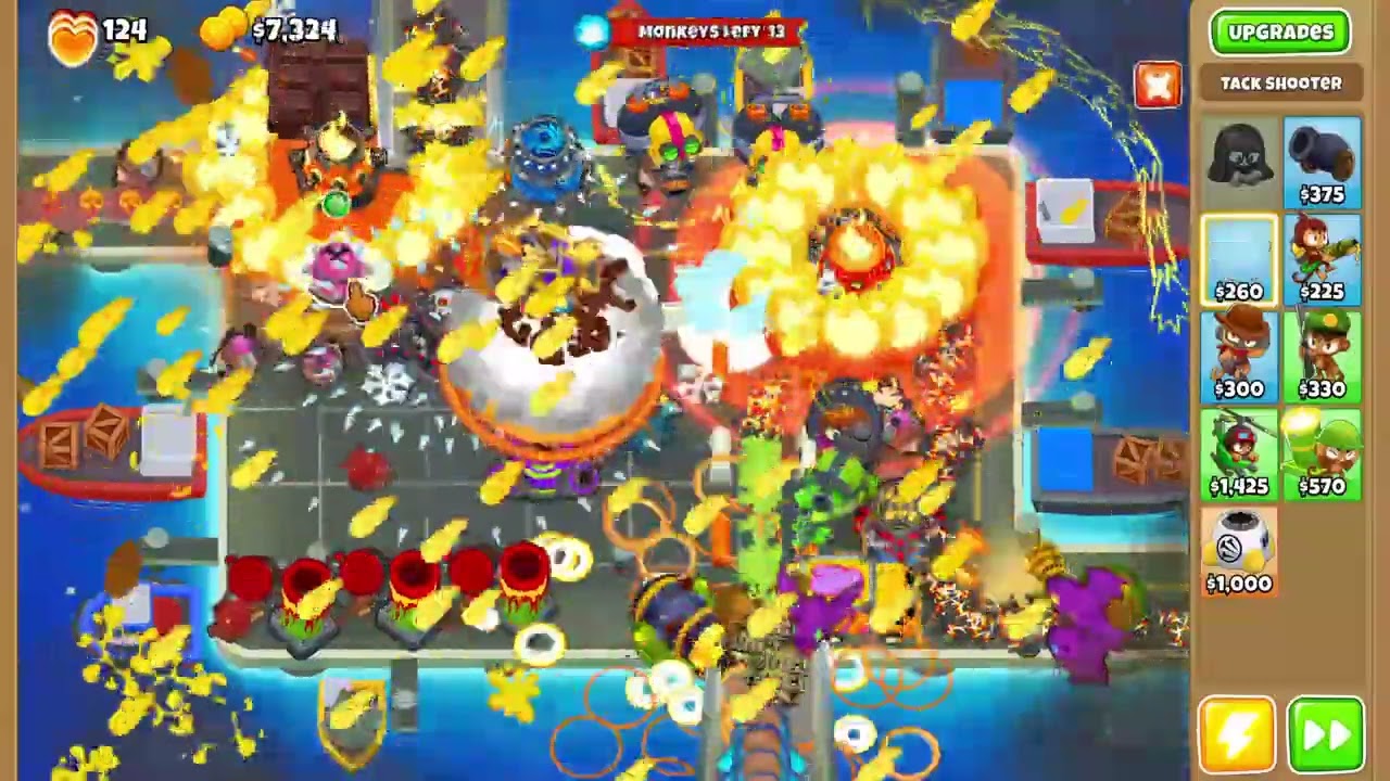 Boss Rush Island 5 122 pops (Dreadbloon - Cargo)