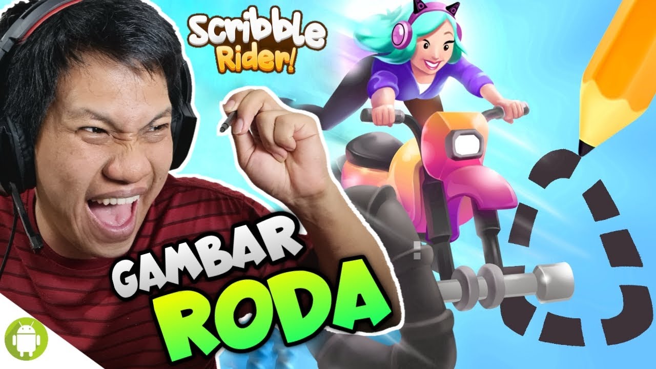 SEBERAPA HEBAT KAMU MEMBUAT RODA!!! Scribble Rider [SUB INDO] ~Roda Di Darat, Air Dan Udara!