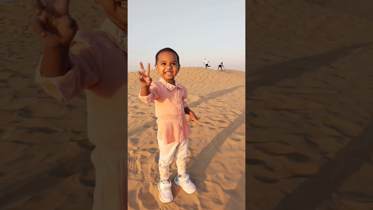 Dubai desert safari||#shorts ||in tv tellugu||enjoying in desert