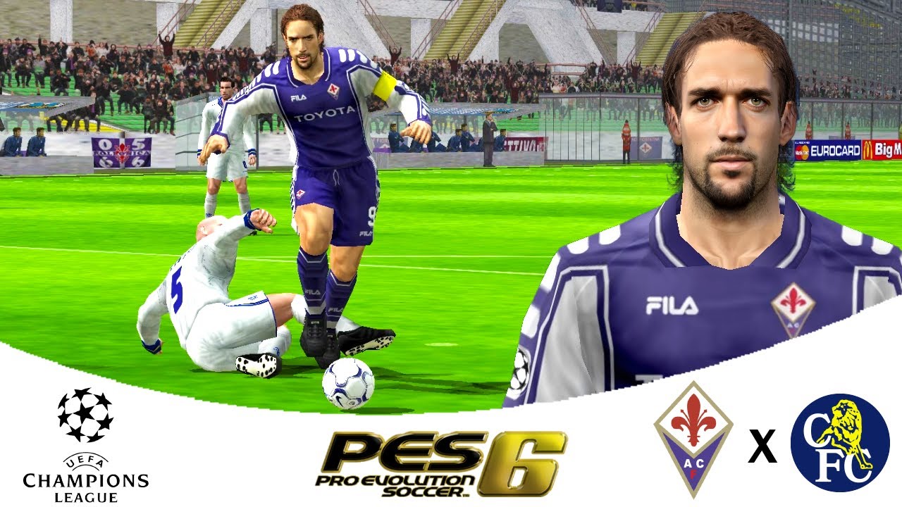 🏆⚽️🎮 Фиорентина x Челси - Лига чемпионов 1999-2000 - Pro Evolution Soccer 6