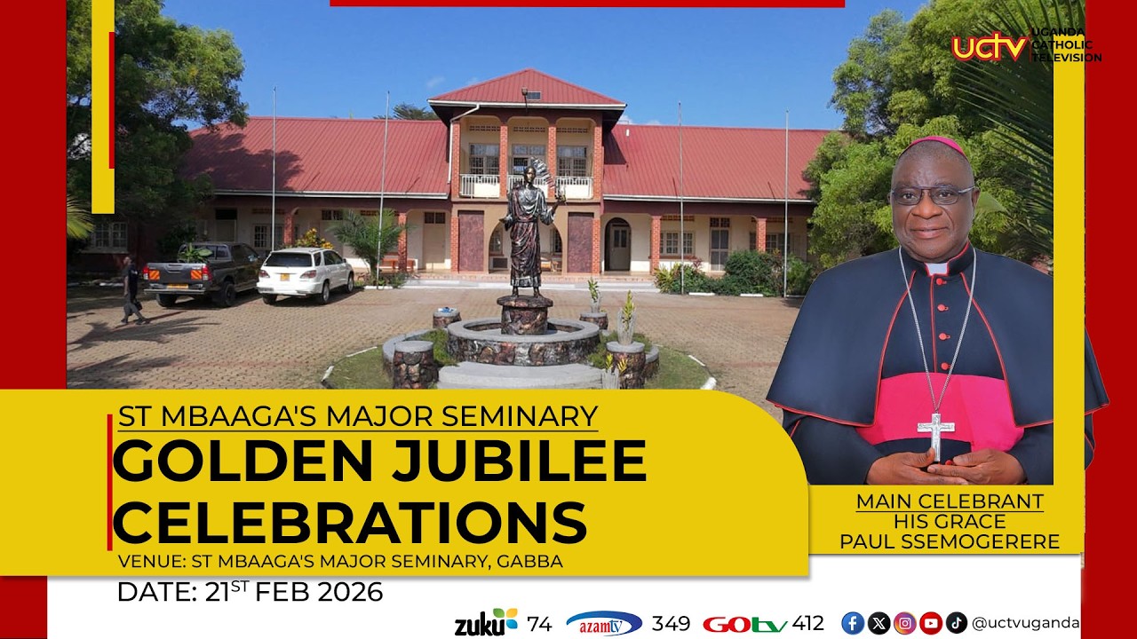 LIVE: 50Years of St. Mbaaga's Major Seminary-Ggaba | 21st February 2026