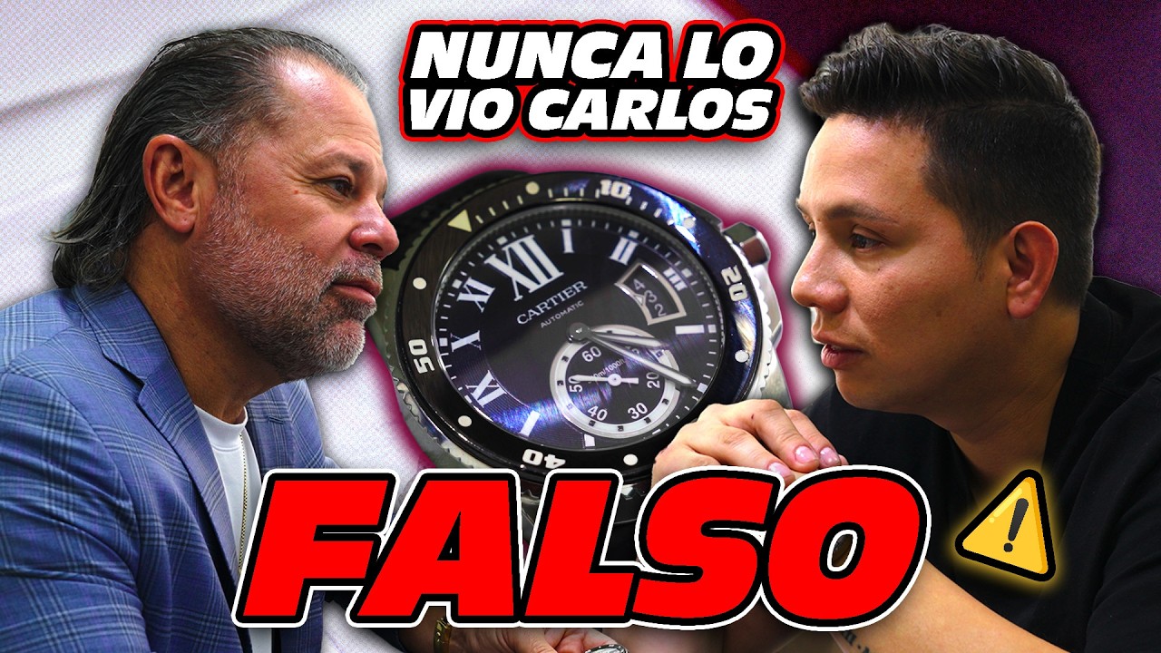 Dealer Trae Cartier FALSO... Dice Que Carlos Lo Vio Ayer