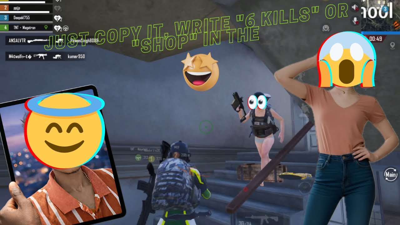 Landed at the event… 6 kills! 😱 Last guy's 