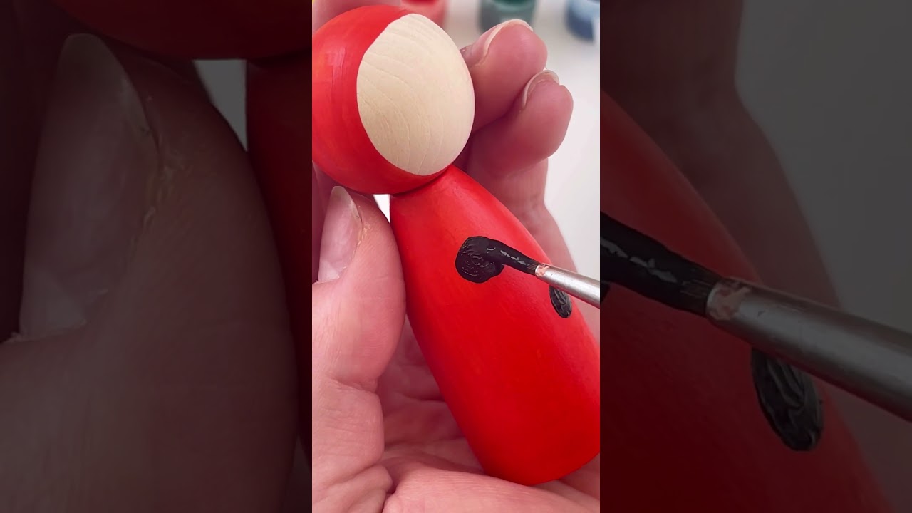 DIY Peg Dolls 🐞❤️