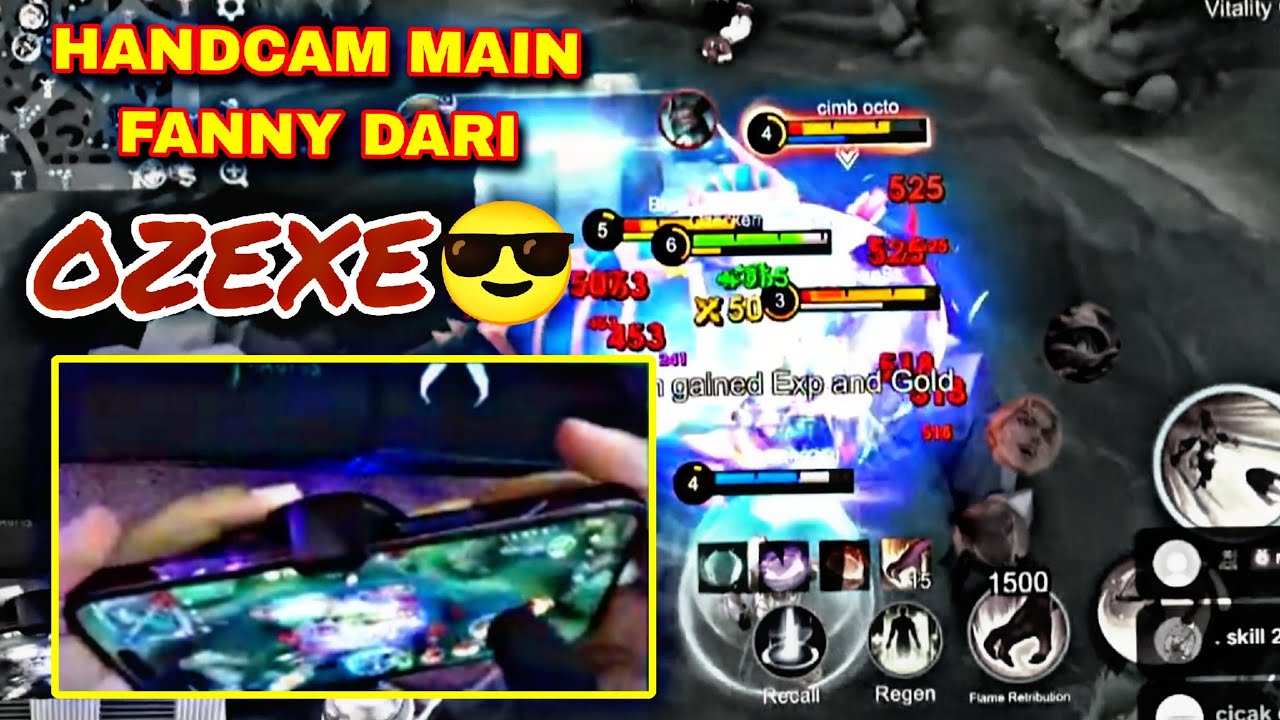 HANDCAM GAMEPLAY FANNY DARI OZEXE🔥🔥🔥