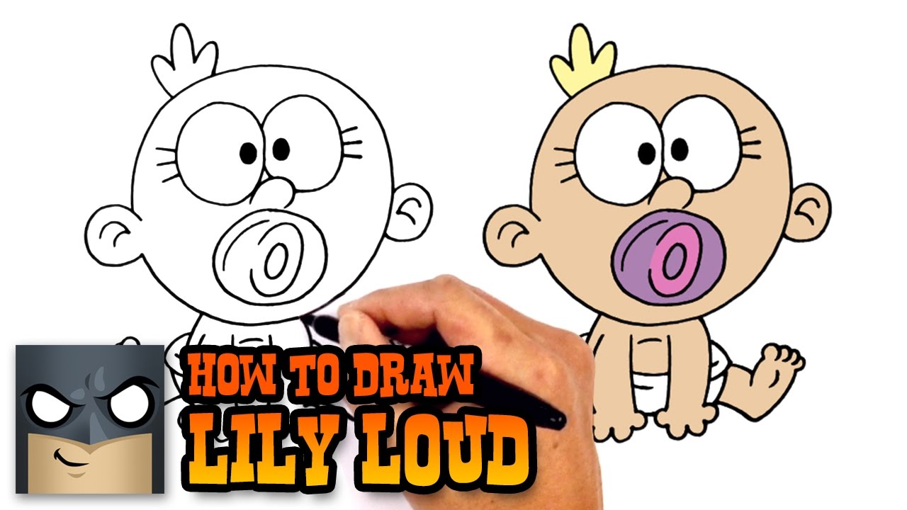 How to Draw Lily Loud | The Loud House