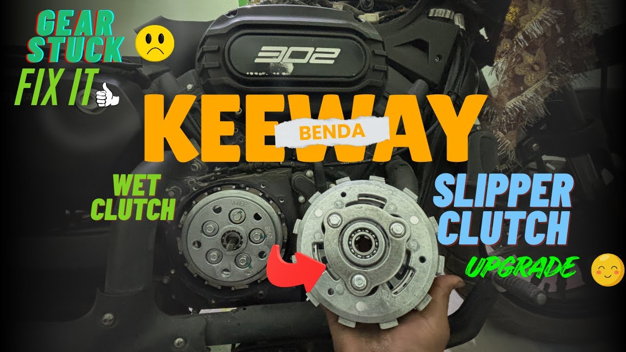 Keeway Benda Wet Clutch to Slipper Clutch Conversion  | Smooth Gear Shifting & Light Clutch Fix