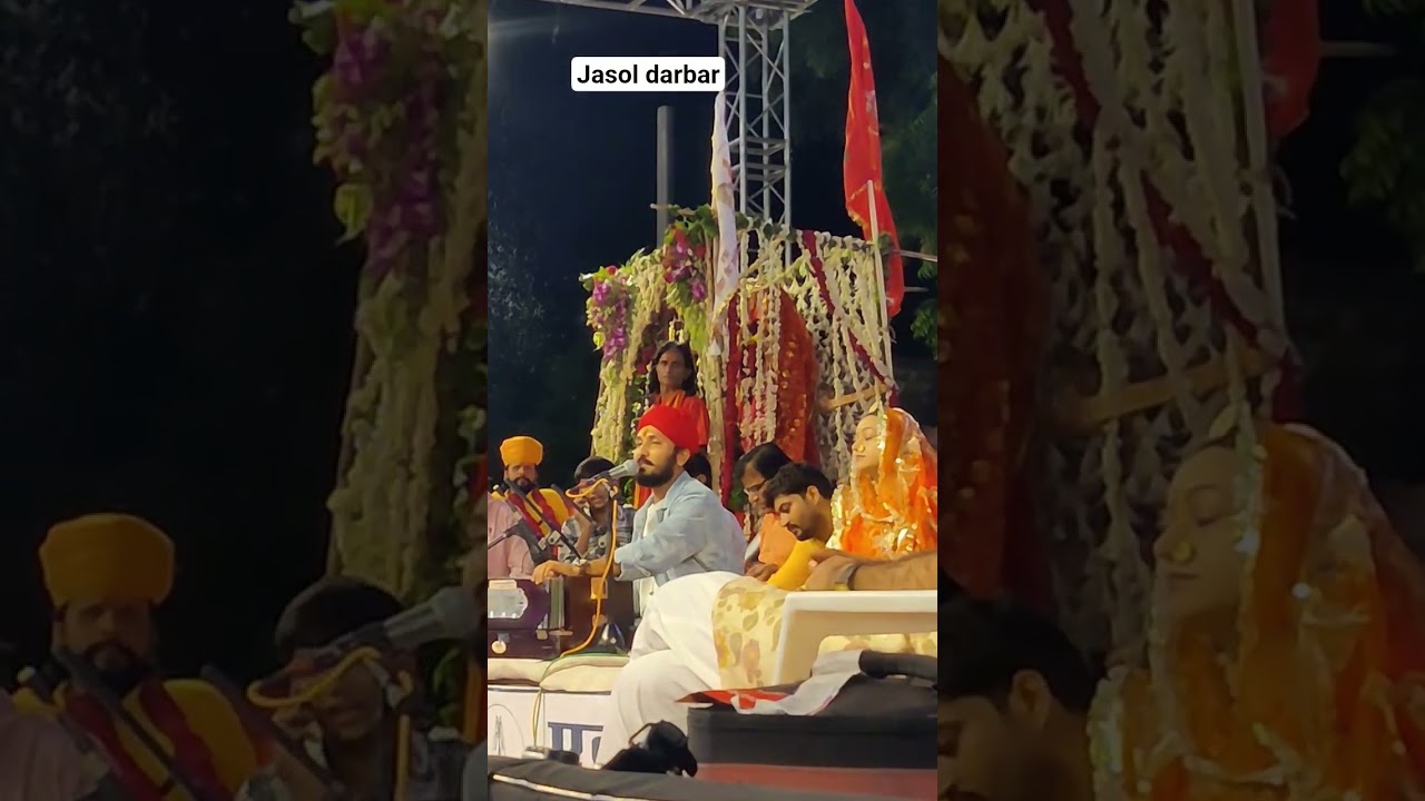 Chotusingh ravna Aasha Vaishnav aur Prakash ji Mali ek manch par.  #chotusinghrawna #prakashmali #sy