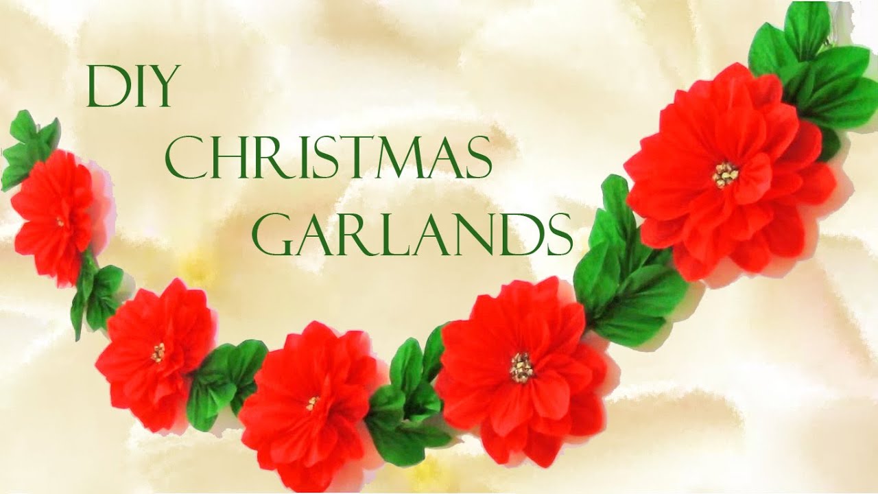 DIY guirnaldas navideñas - Christmas garlands