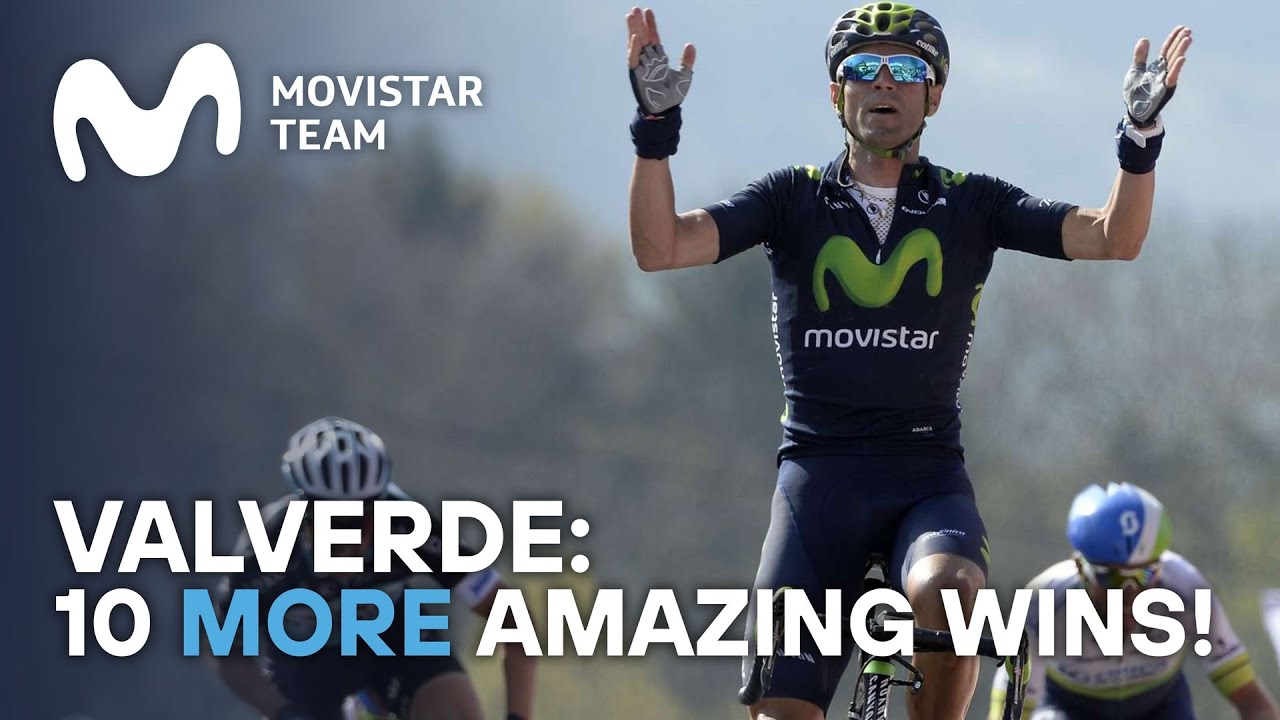 10 More Amazing Wins from Alejandro Valverde | Movistar Team